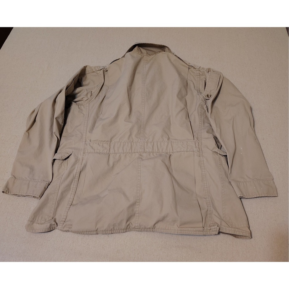 C. C. Filson Style 50 Khaki Utility Jacket Shooting Safari Fishing Mens Sz Large - Picture 9 of 11